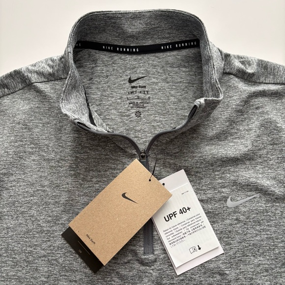 Women’s Nike Swift Dri-Fit Ultraviolet 1/4 Zip Running Top Shirt Medium MSRP $70 - Picture 2 of 6